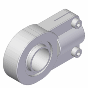 Příslušenství hydraulického válce - Kloubová koncovka pístnice CS dle ISO 6982 / ISO 8132