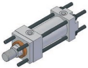 Hydraulický válec CONFORTI CD 25/12 Q 500 S