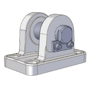 FD bracket for ISO 6022
