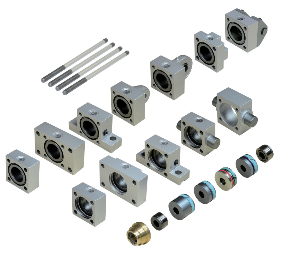 ISO 6020/2 KIT spare parts — Conforti hydraulic cylinder components